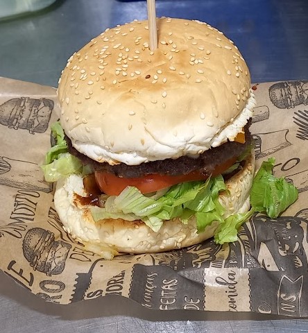 Lava Spicy Beef Burger